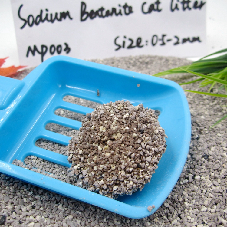 Premium Sodium Bentonite Clay Cat Litter--Super clumping GP003